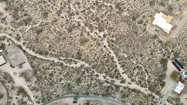 a view of a bunch of trees in a field