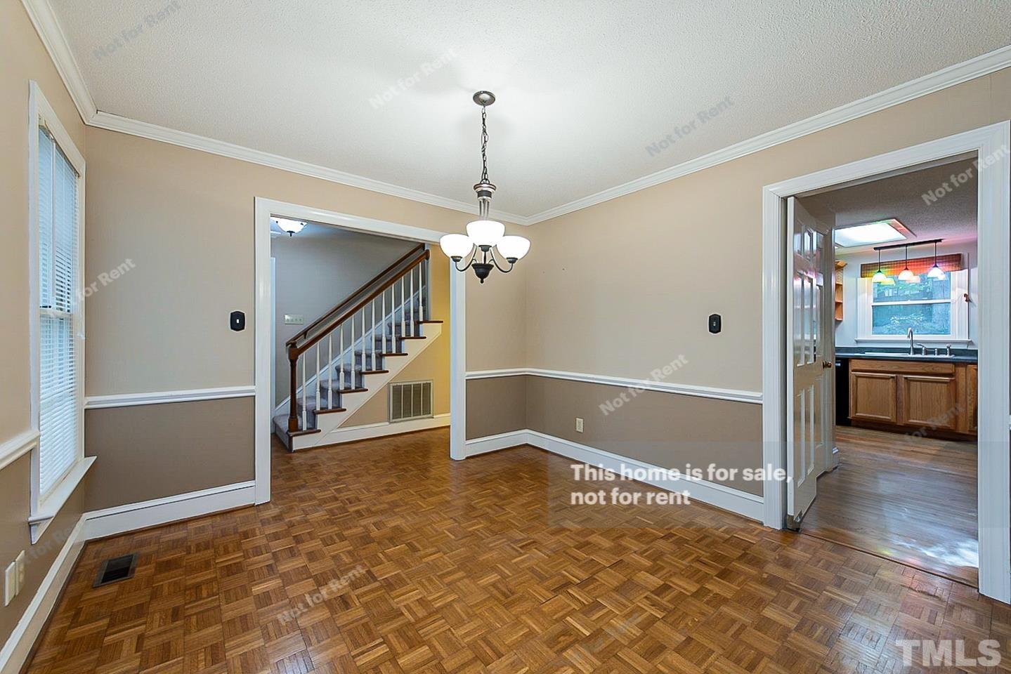 8335 Morgans Way Raleigh, NC 27613 - Photo 5 of 23 a view of a hallway view with staircase