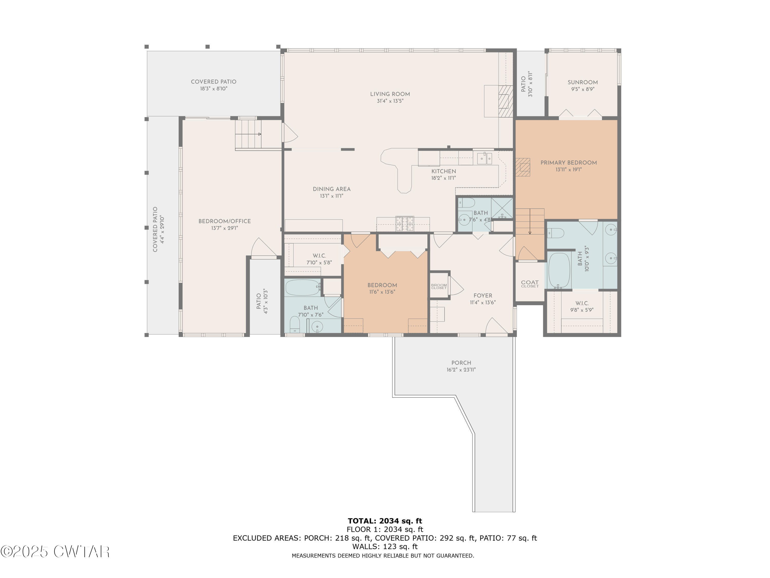 973 Old Lavinia Road Cedar Grove, TN 38321 - Photo 51 of 51 2D FLOOR PLAN