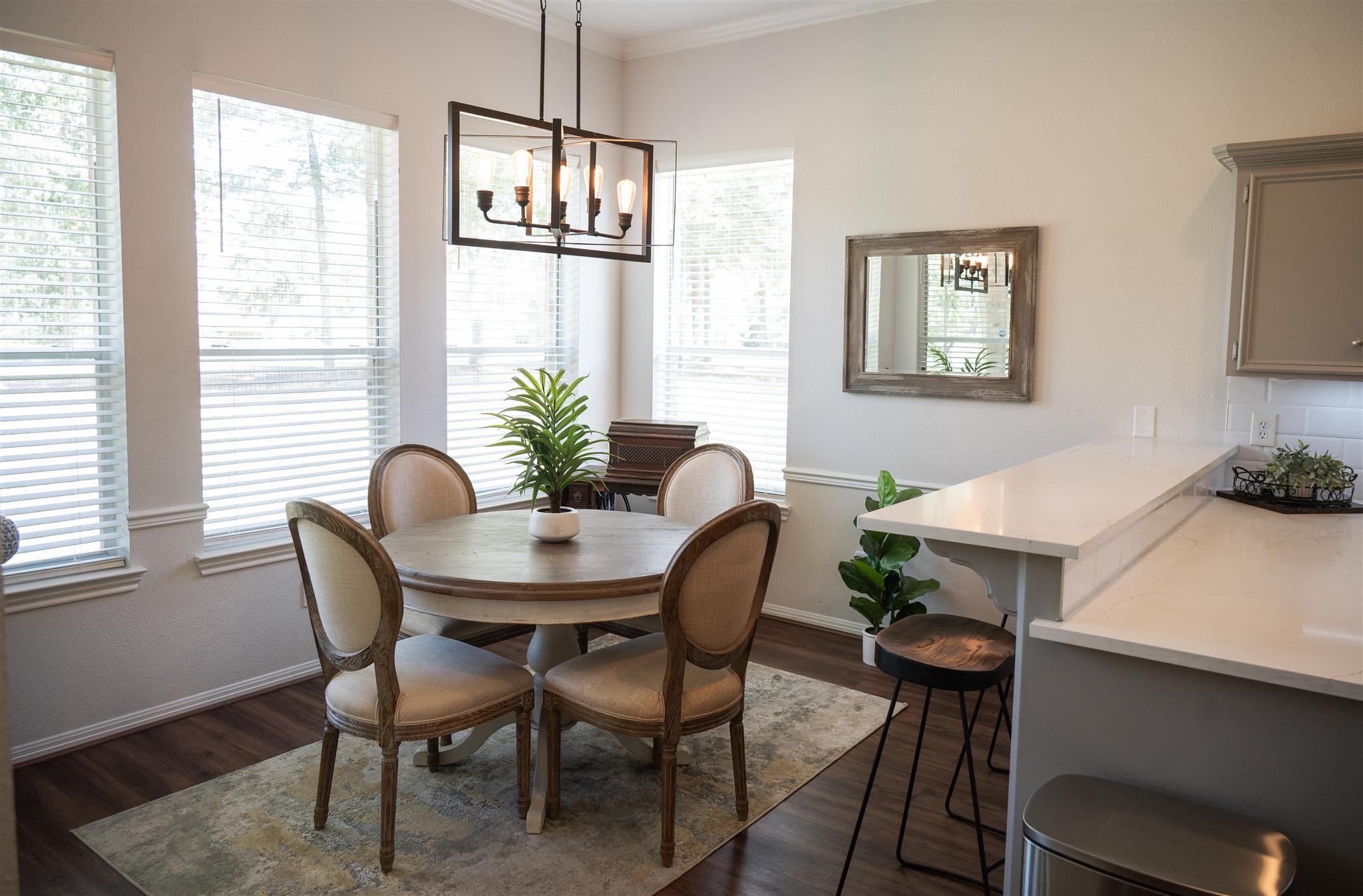 77 Panorama Drive Conroe, TX 77304 - Photo 26 of 49 a dining room with furniture and window