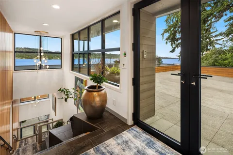 a room with furniture and a window