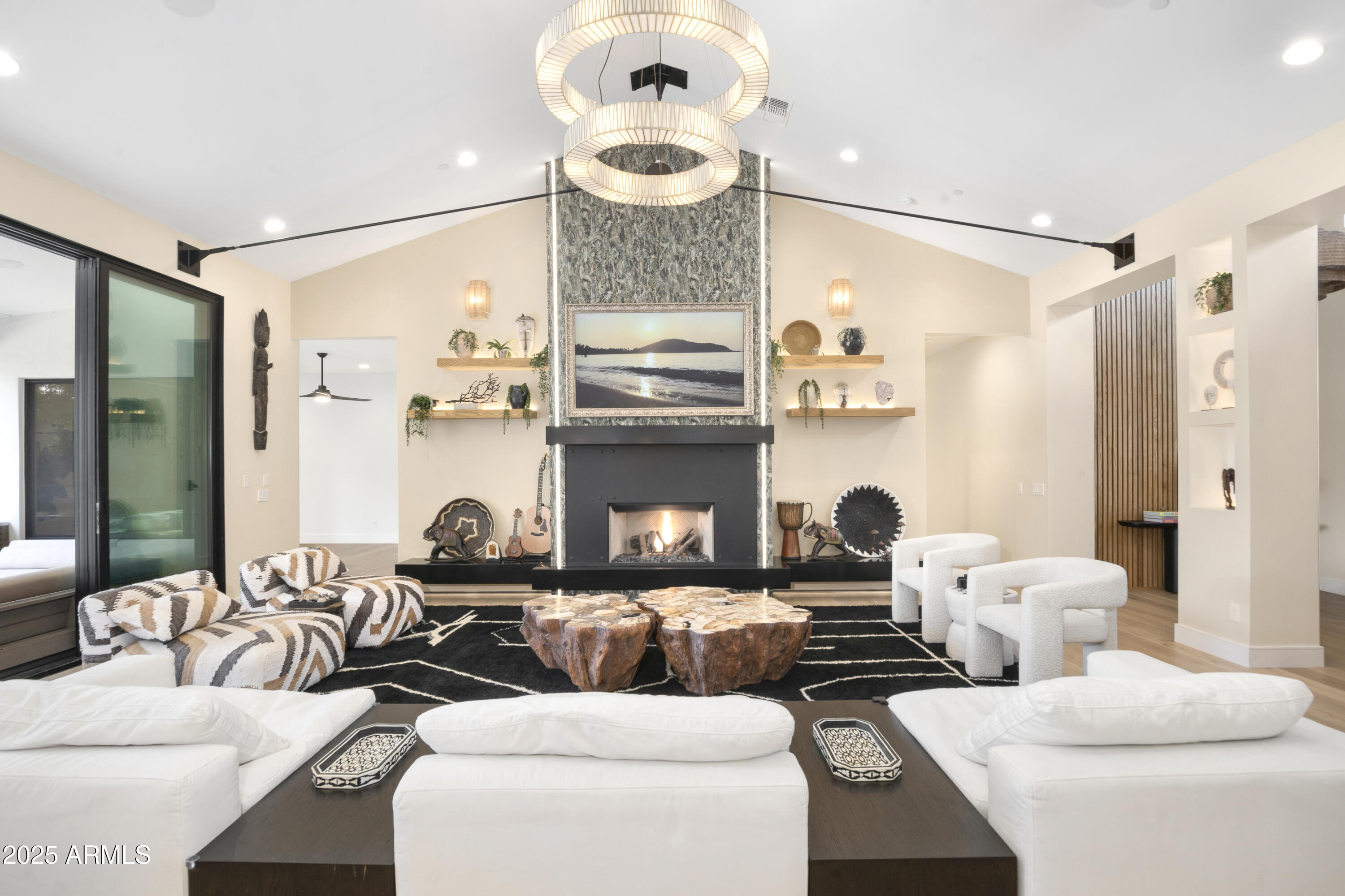 2912 East Pierson Street Phoenix, AZ 85016 - Photo 5 of 39 a living room with furniture and a fireplace