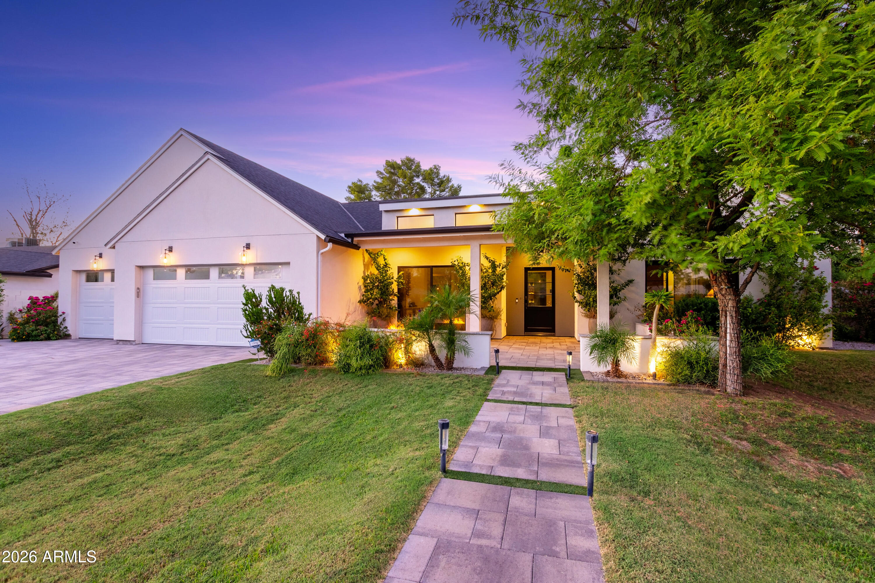 2912 East Pierson Street Phoenix, AZ 85016 - Photo 64 of 86 EVENING FRONT ELEVATION