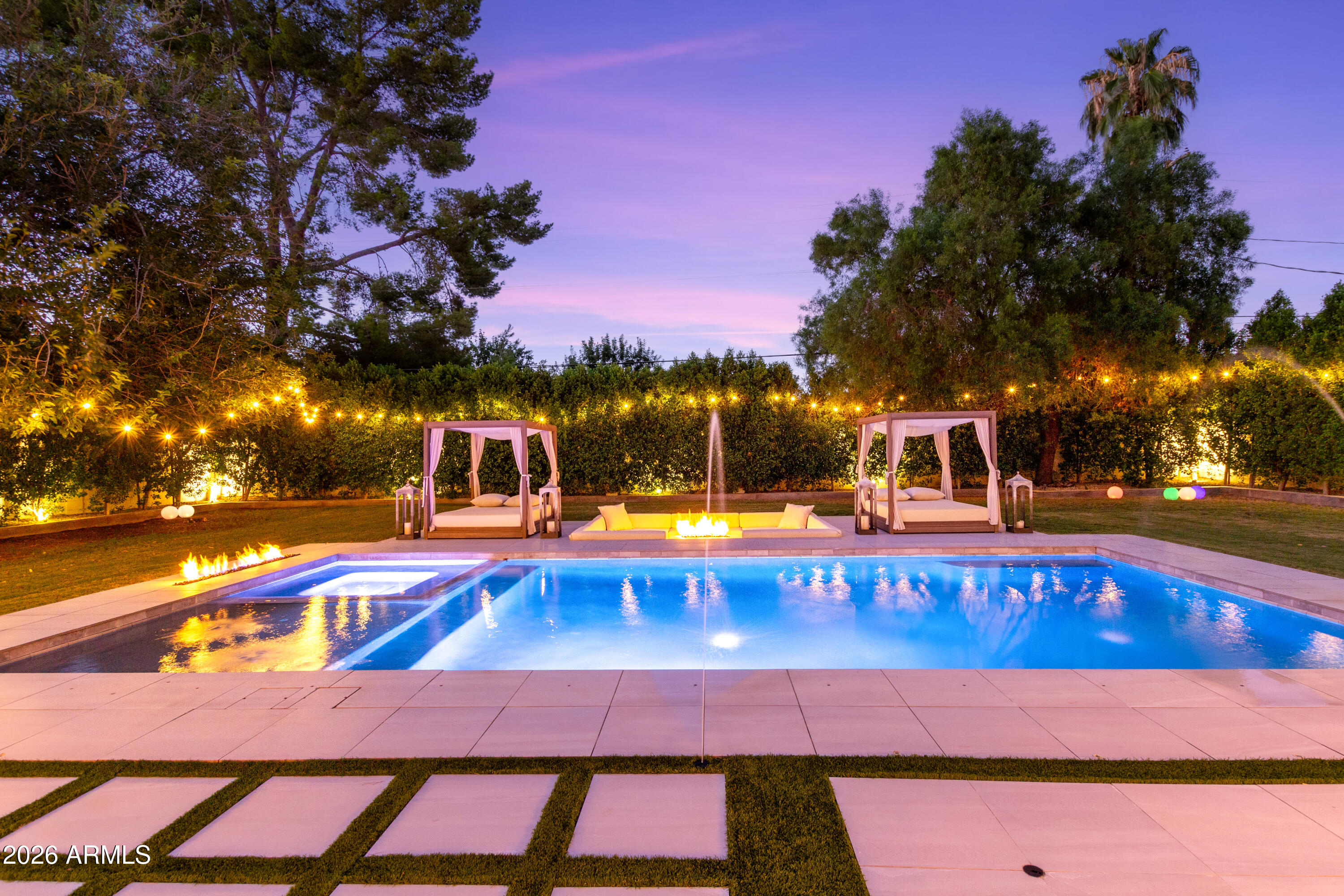 2912 East Pierson Street Phoenix, AZ 85016 - Photo 76 of 86 POOL LIGHTS CHANGE