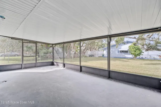 a house with trees in front of it