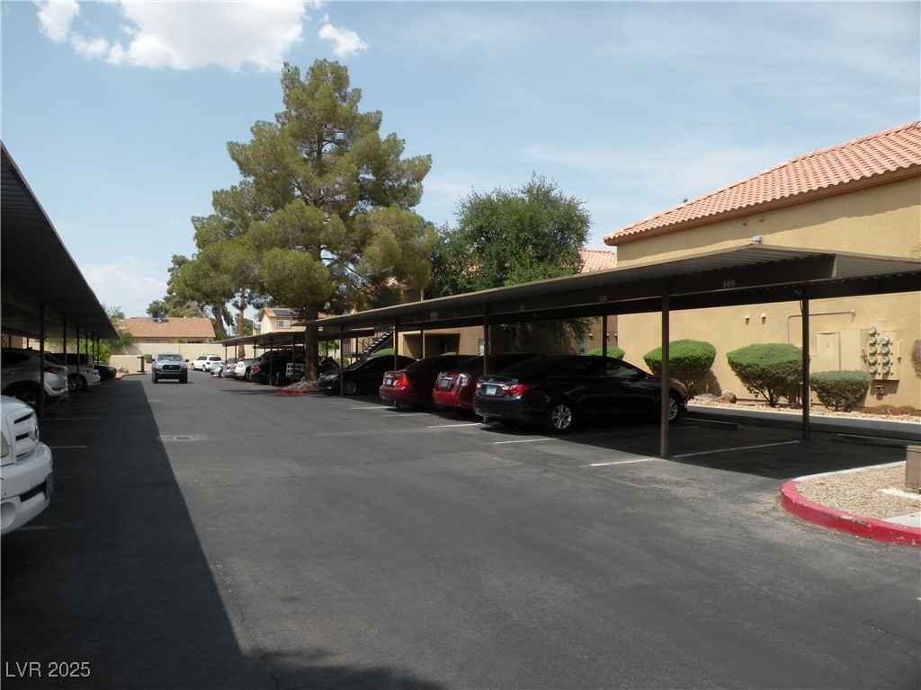 3135 South Mojave Road, Unit 260 Las Vegas, NV 89121 - Photo 17 of 23 View of covered parking lot