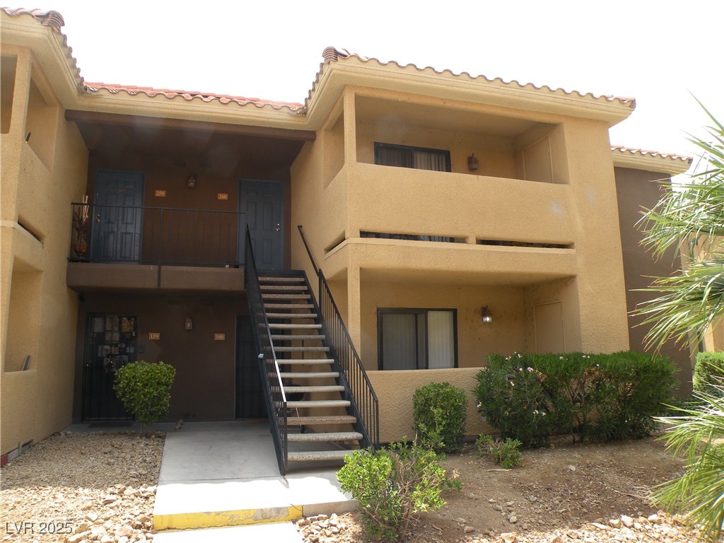 3135 South Mojave Road, Unit 260 Las Vegas, NV 89121 - Photo 2 of 23 View of building exterior with stairway