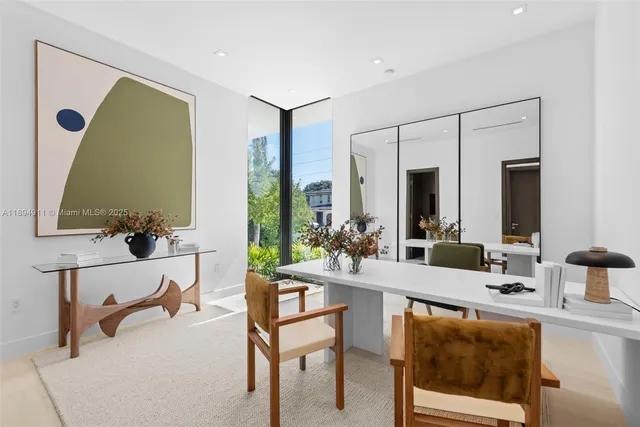 a view of a backyard with a patio