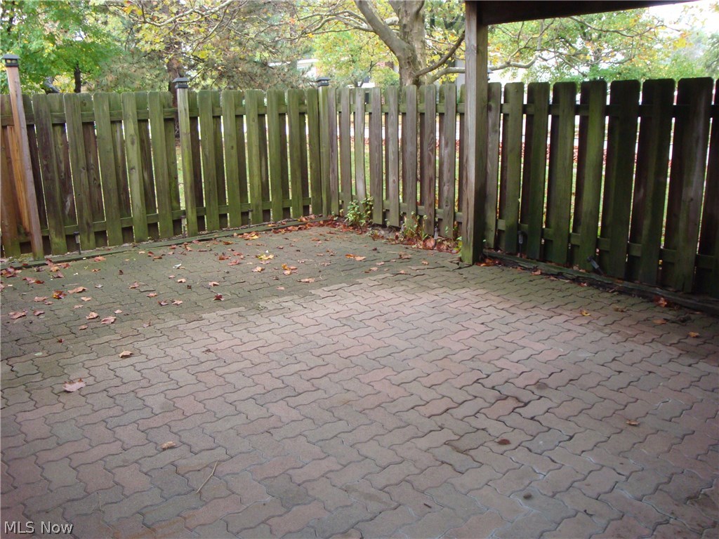 6340 Maplewood Road Mayfield Heights, OH 44124 - Photo 25 of 26 PATIO AREA IS FENCED IN FOR PRIVACY