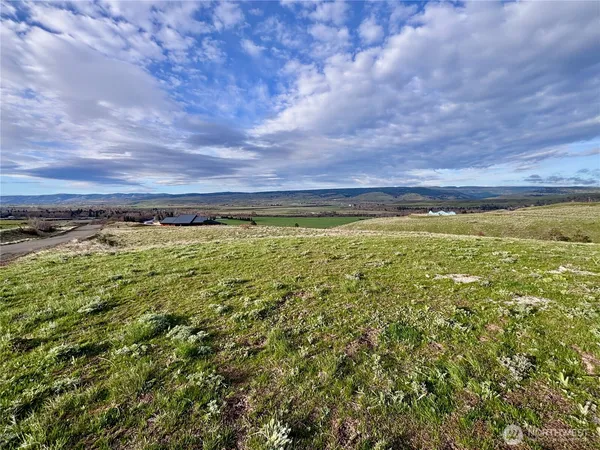 a view of yard with outdoor seating