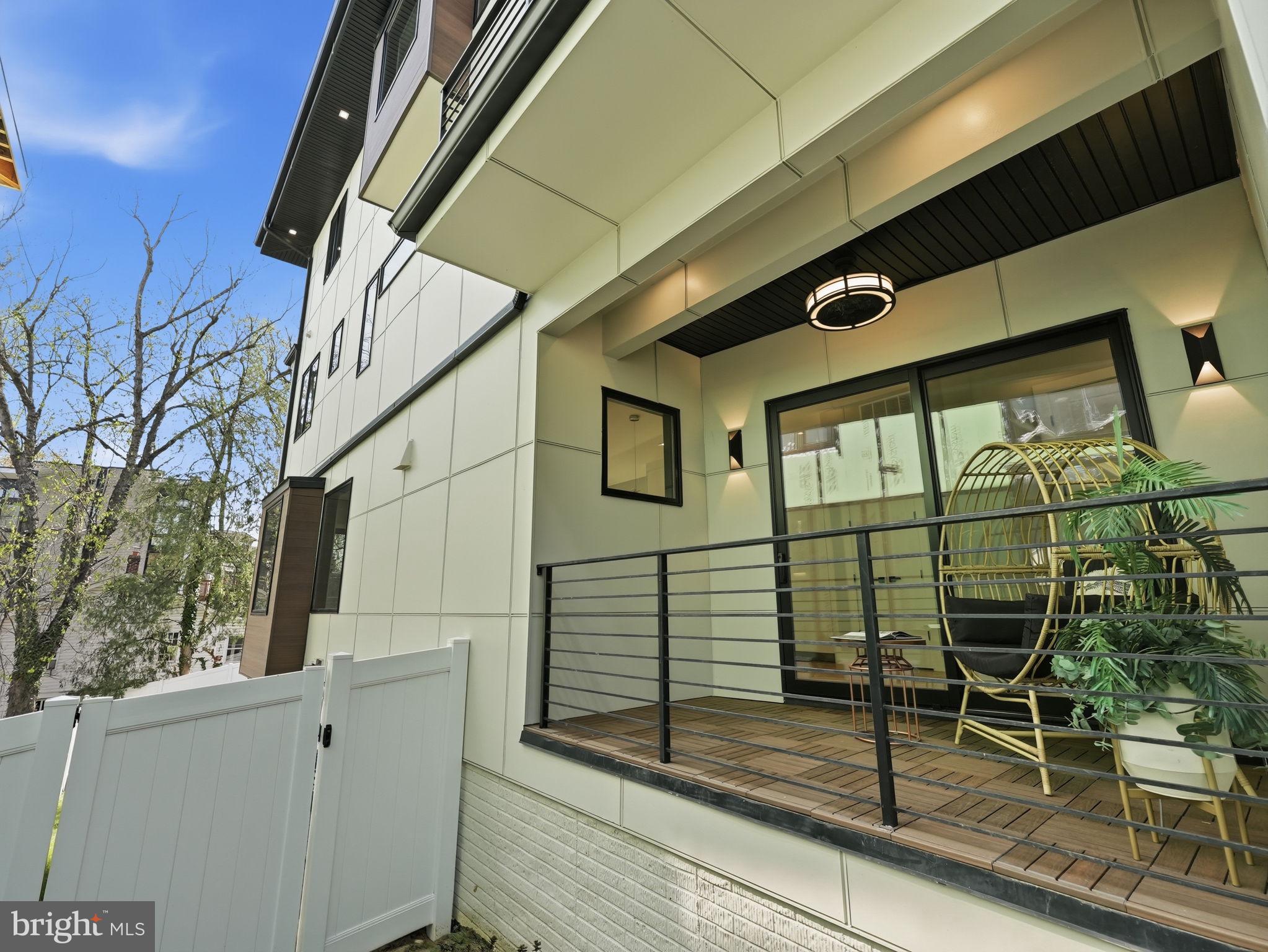 2211 Military Road Arlington, VA 22207 - Photo 103 of 107 Charming patio with modern flair.