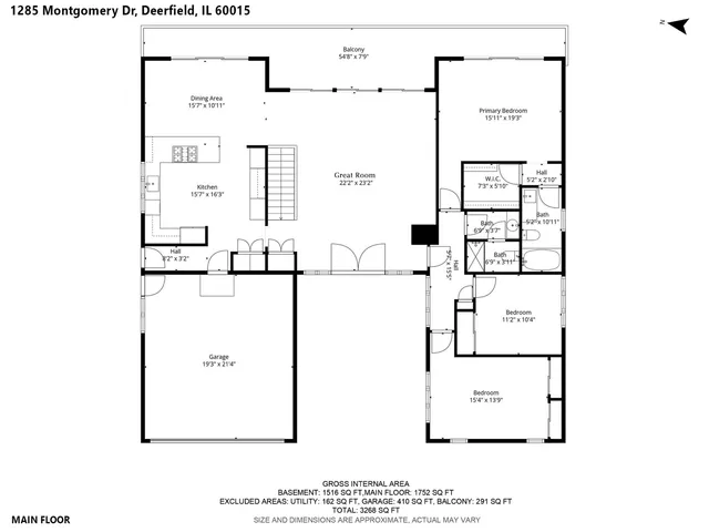 $799,000 | 1285 Montgomery Drive, Deerfield, IL 60015