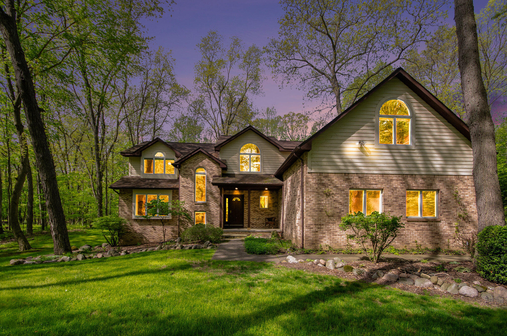 8461 Webster Hills Road Dexter, MI 48130 - Photo 2 of 34 002_dsc_0652-twilight_592