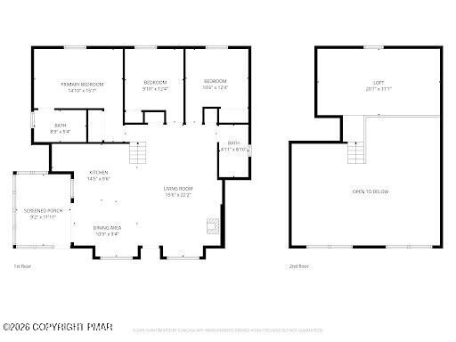 242 St Andrews Drive Bushkill, PA 18324 - Photo 36 of 36 a picture of a floor plan
