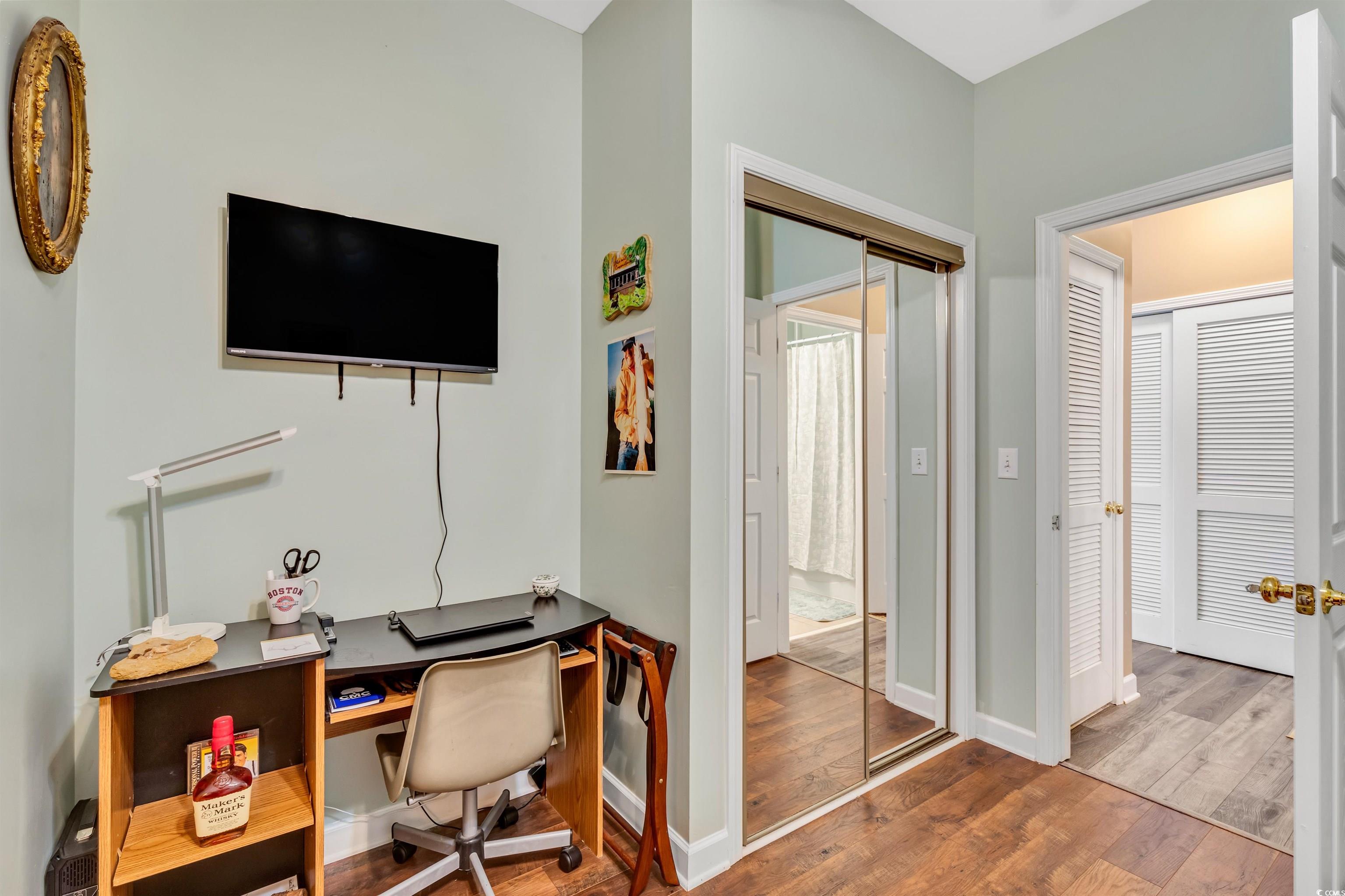336 Kiskadee Loop, Unit K19 Conway, SC 29526 - Photo 23 of 33 Carpeted bedroom featuring ceiling fan