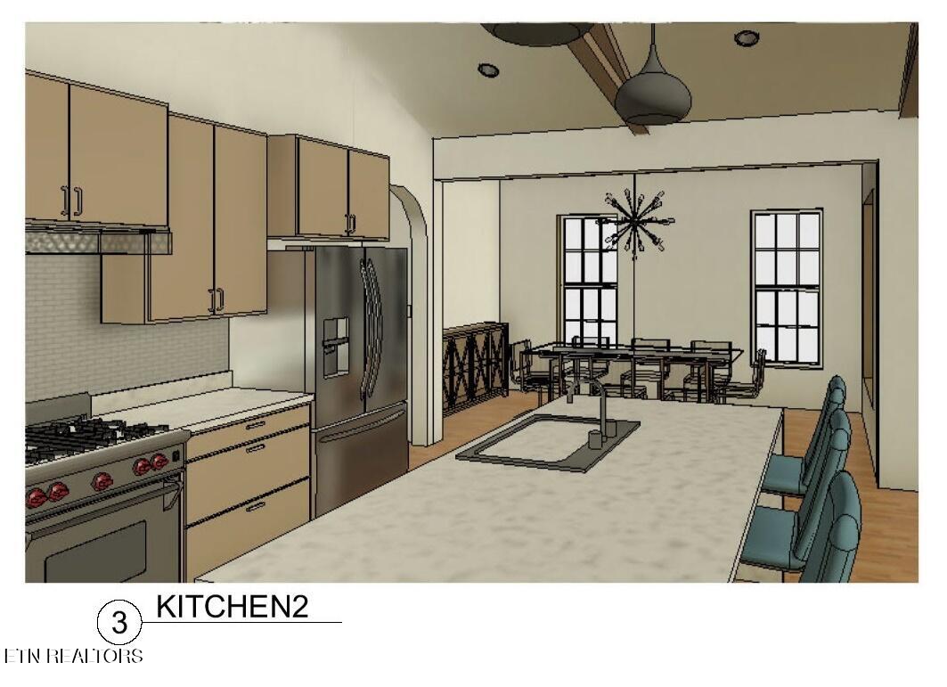 79 Royal Troon Circle Oak Ridge, TN 37830 - Photo 5 of 32 3-D Aidan Kitchen