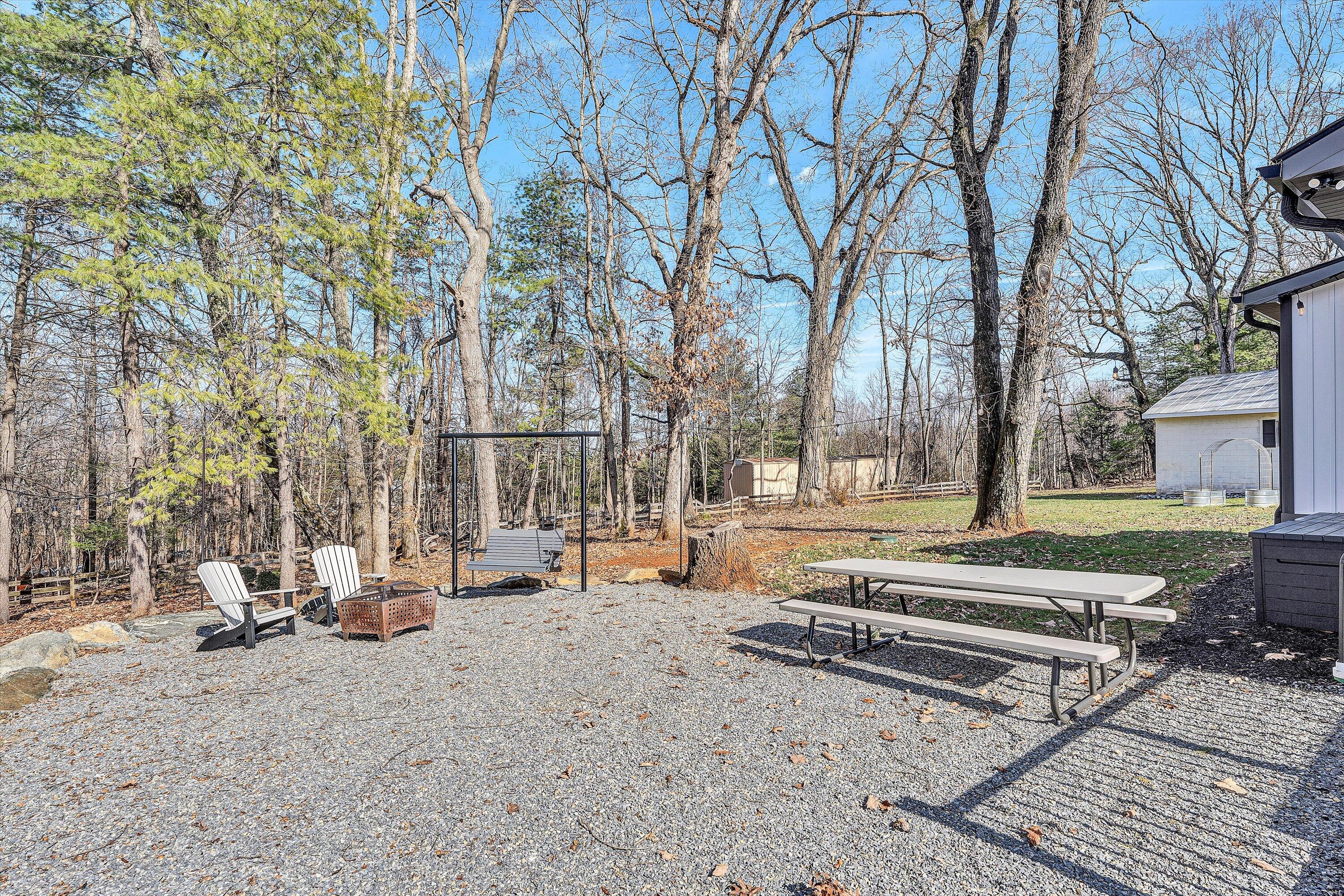 1990 Edwardsville Road Hardy, VA 24101 - Photo 33 of 45 a view of a park with bench and trees