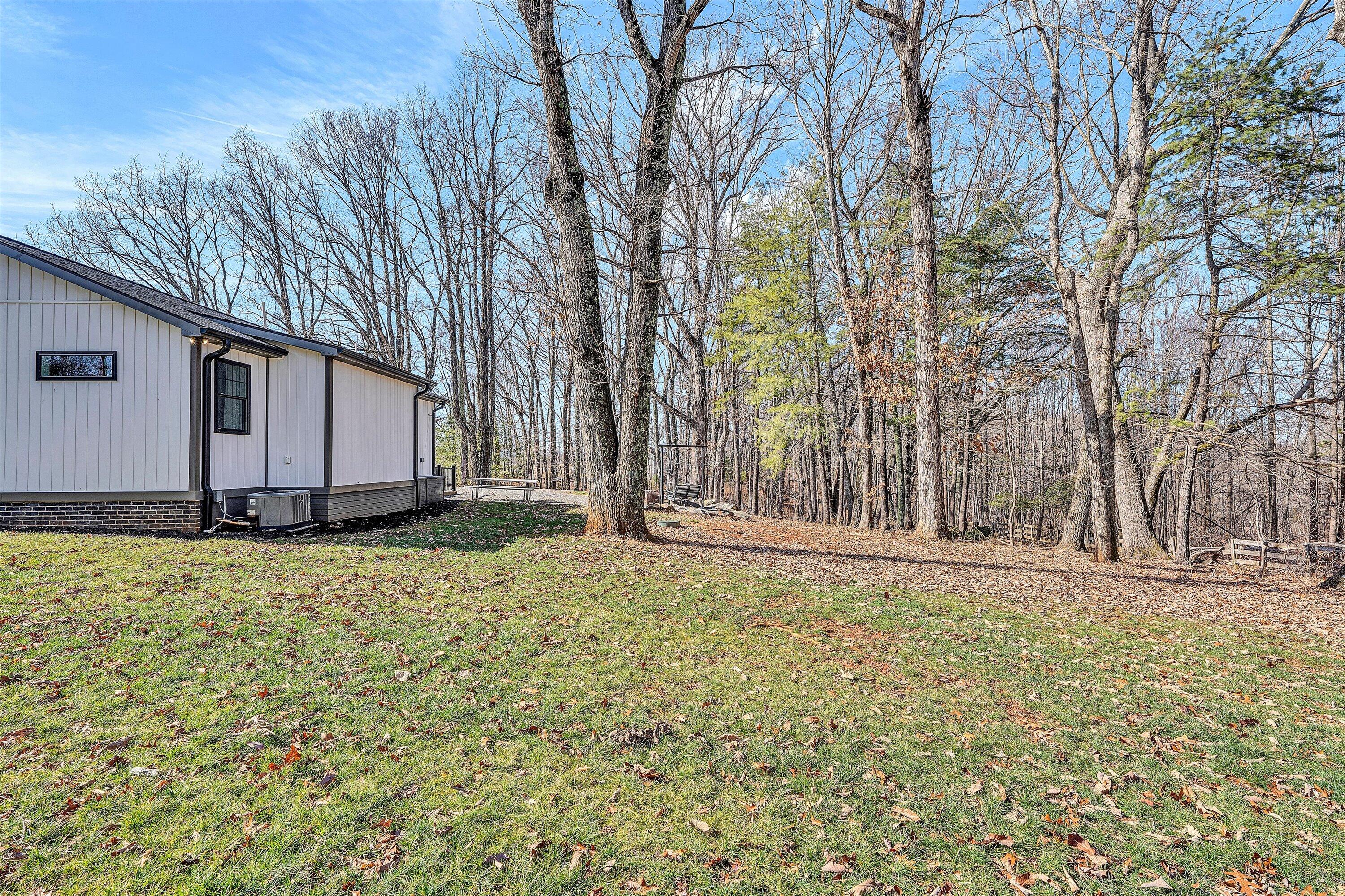1990 Edwardsville Road Hardy, VA 24101 - Photo 39 of 45 a backyard of a house with lots of green space