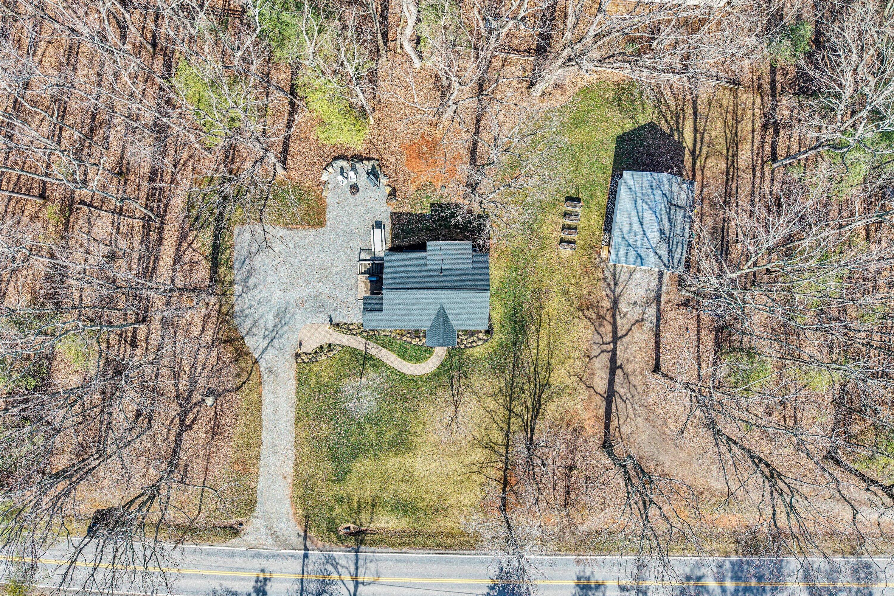 1990 Edwardsville Road Hardy, VA 24101 - Photo 5 of 45 an aerial view of residential houses with outdoor space
