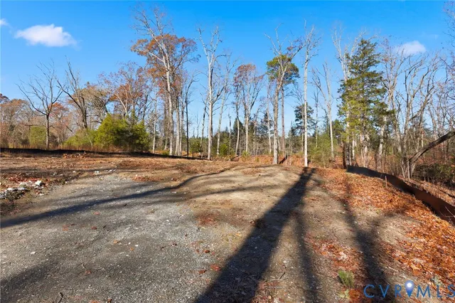a view of a backyard of a house
