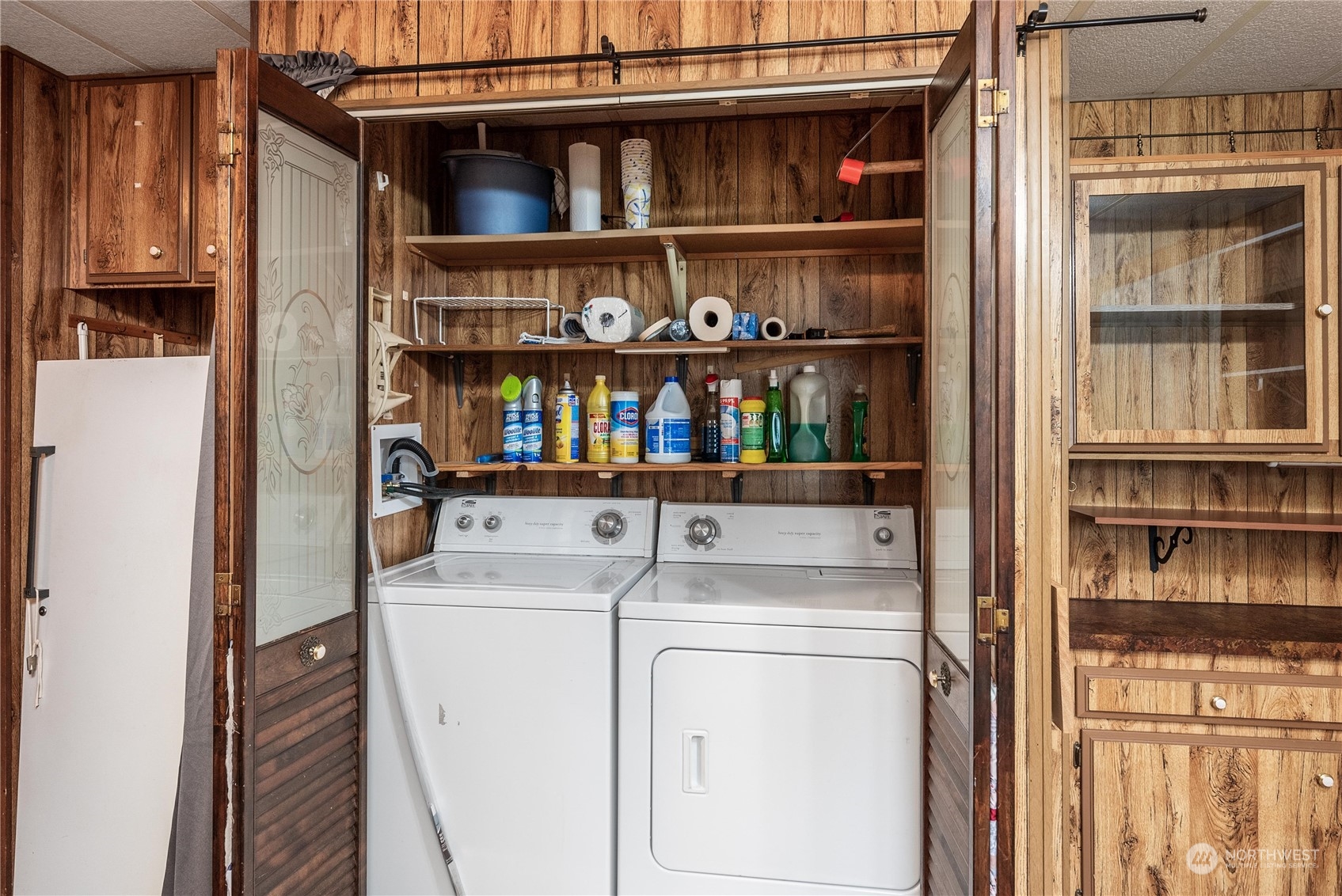 321 2nd Street Roy, WA 98580 - Photo 11 of 16 a utility room with dryer and washer