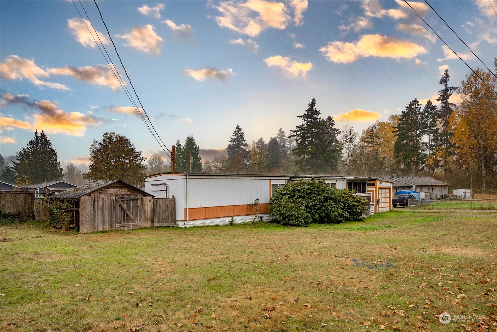 321 2nd Street Roy, WA 98580 - Photo 16 of 16 a view of a house with a yard
