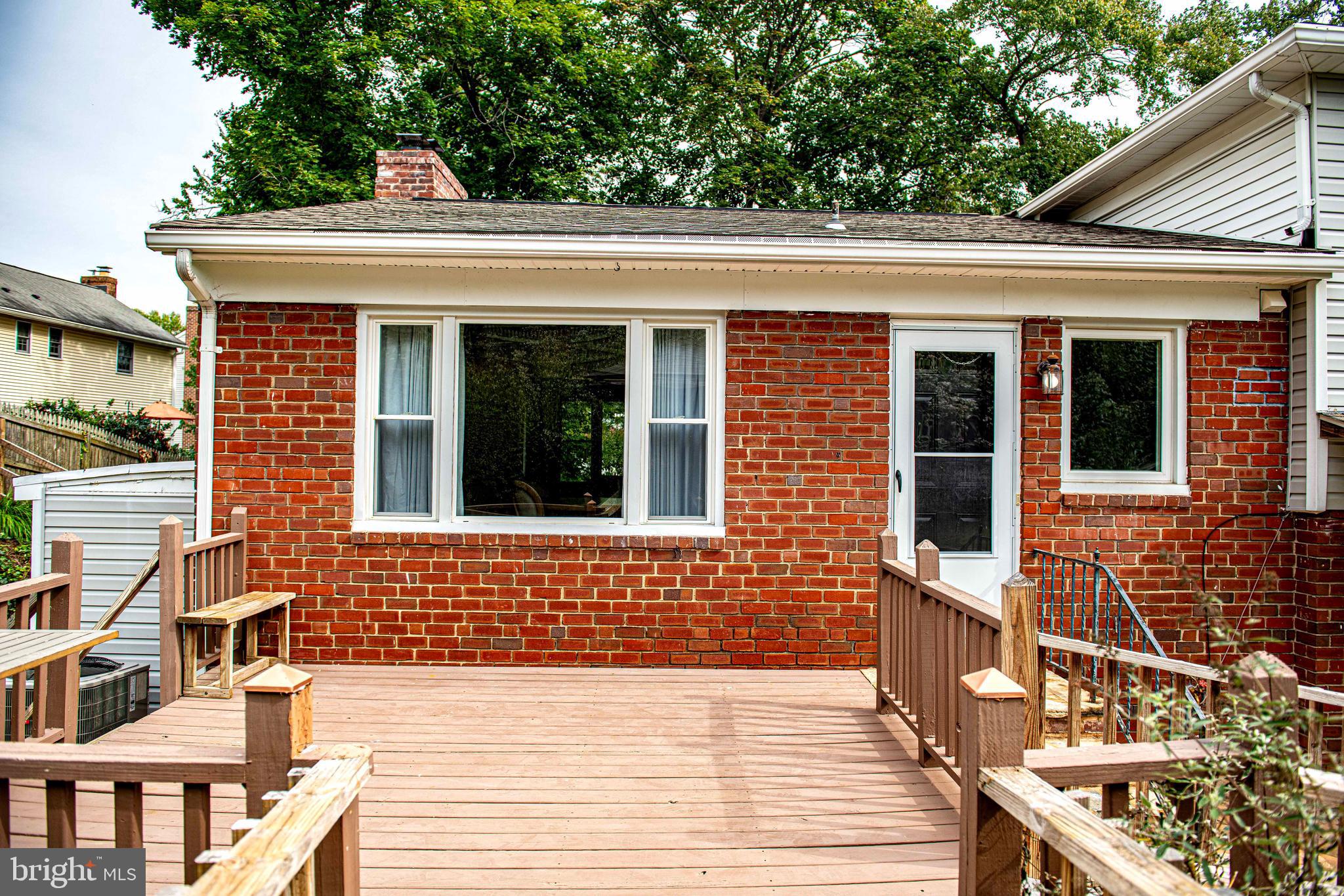 448 Range Road Baltimore, MD 21204 - Photo 5 of 42 Back Deck off Kitchen
