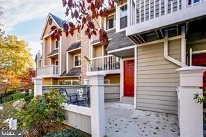 a front view of a multi story residential apartment building