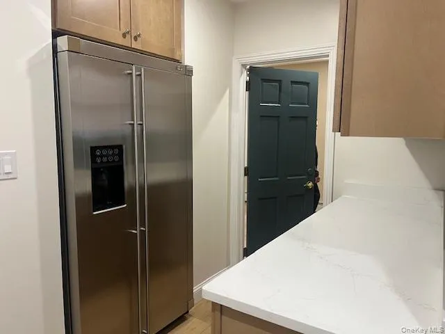 a close view of closet