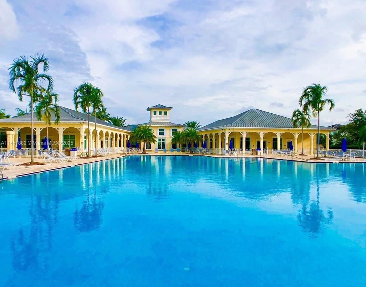2933 Southeast 2nd Drive, Unit 2 Homestead, FL 33033 - Photo 12 of 38 swimming pool view with sitting space