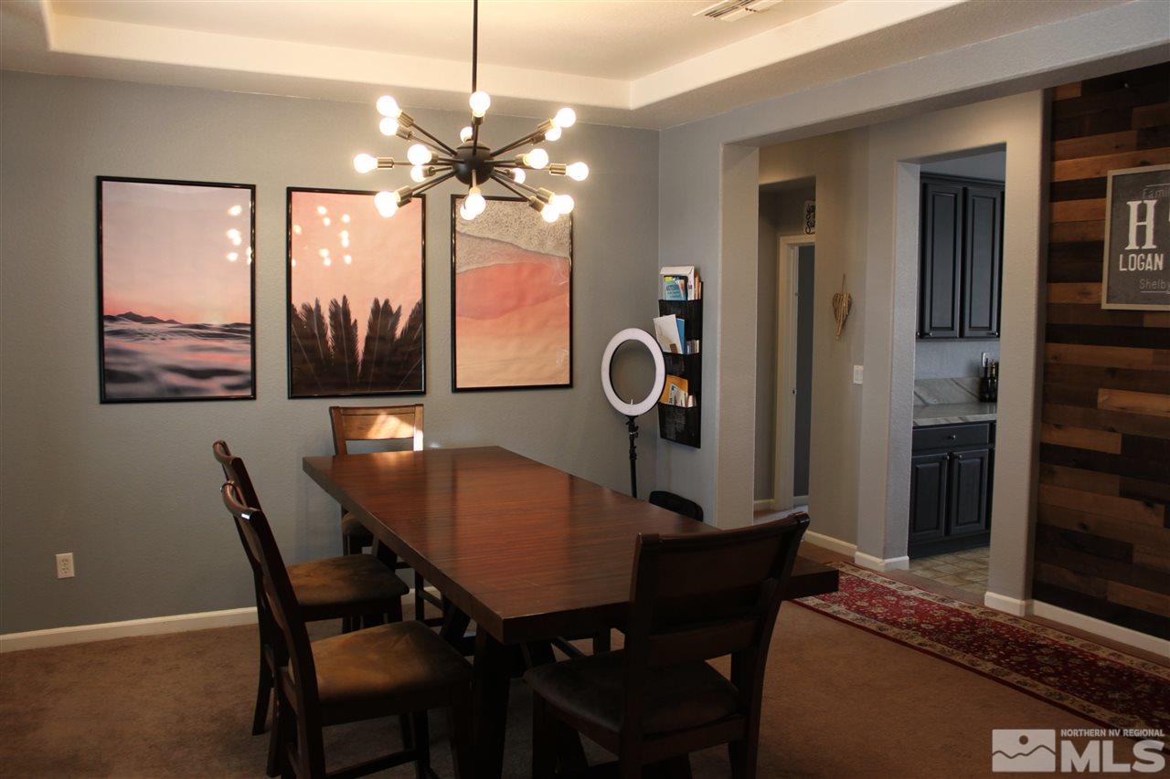 2495 Spring Flower Drive Reno, NV 89521 - Photo 13 of 30 a dining room with furniture and window