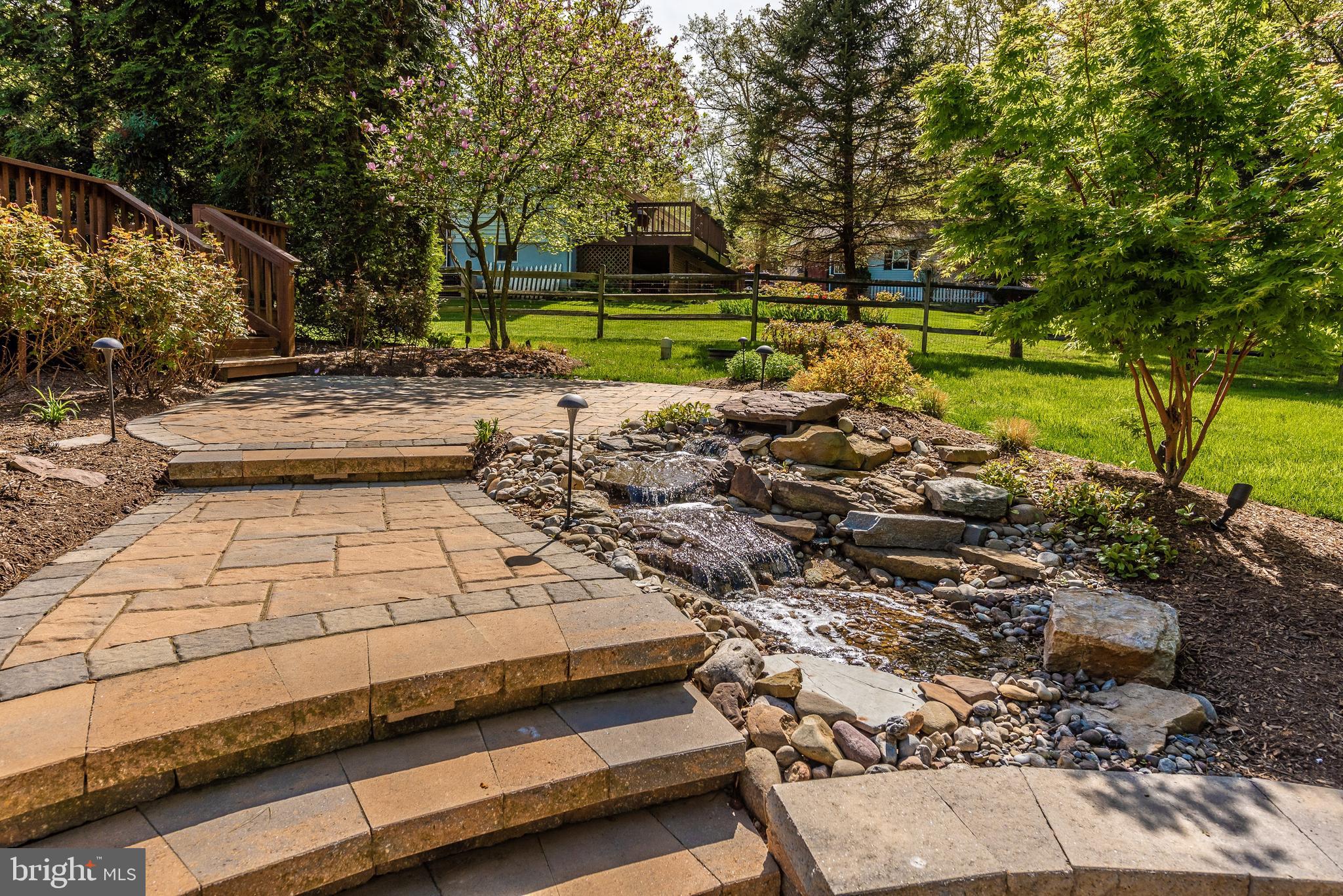 10036 Pine Tree Road Woodsboro, MD 21798 - Photo 28 of 34 Paver Patio, Fire-Pit & Pond