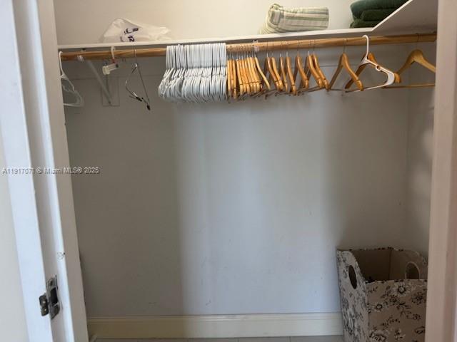 5401 Collins Avenue, Unit 931 Miami Beach, FL 33140 - Photo 32 of 40 a close view of walk in closet