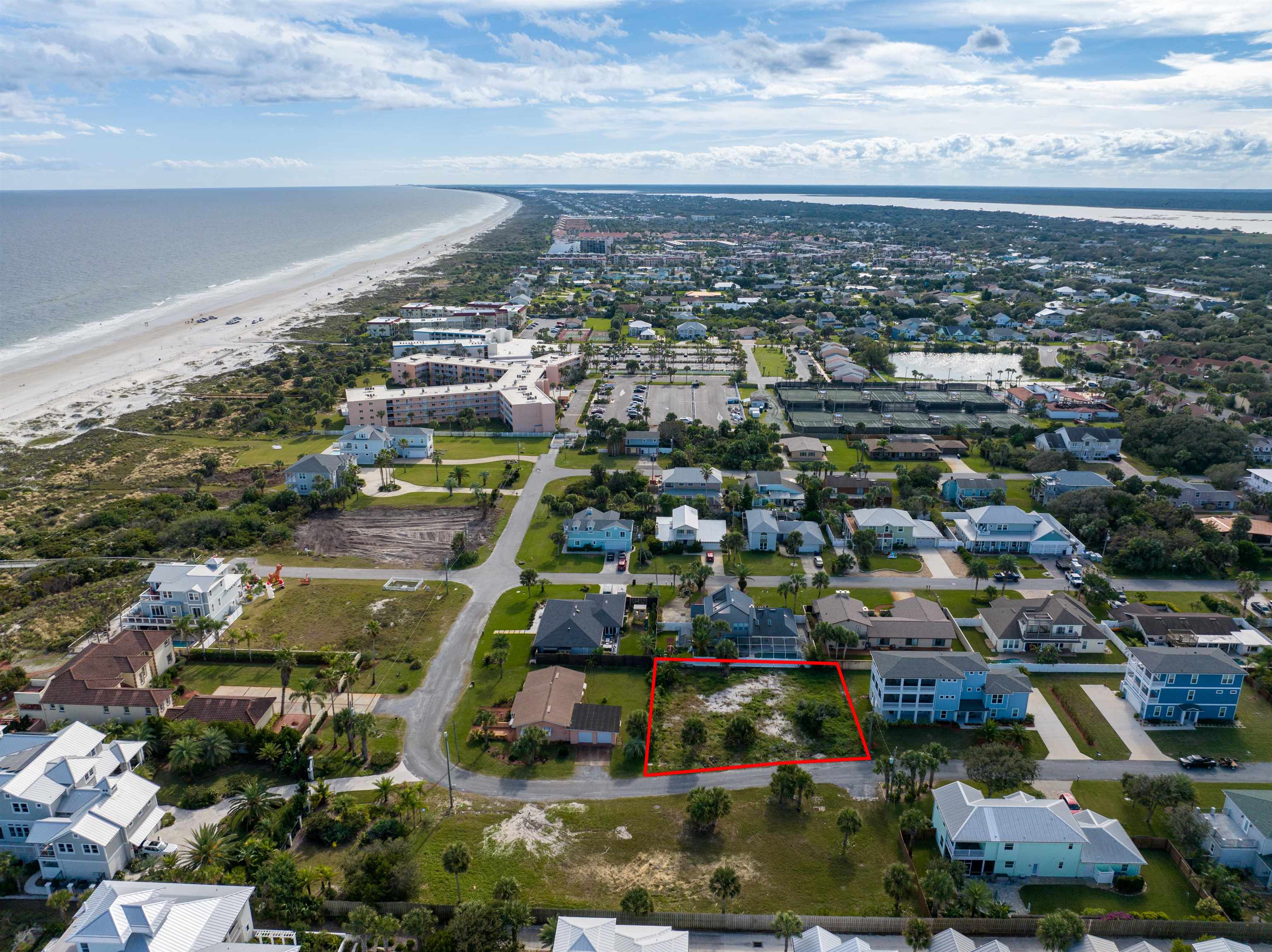 23 Oceanside Circle St. Augustine, FL 32080 - Photo 14 of 22 an aerial view of a city