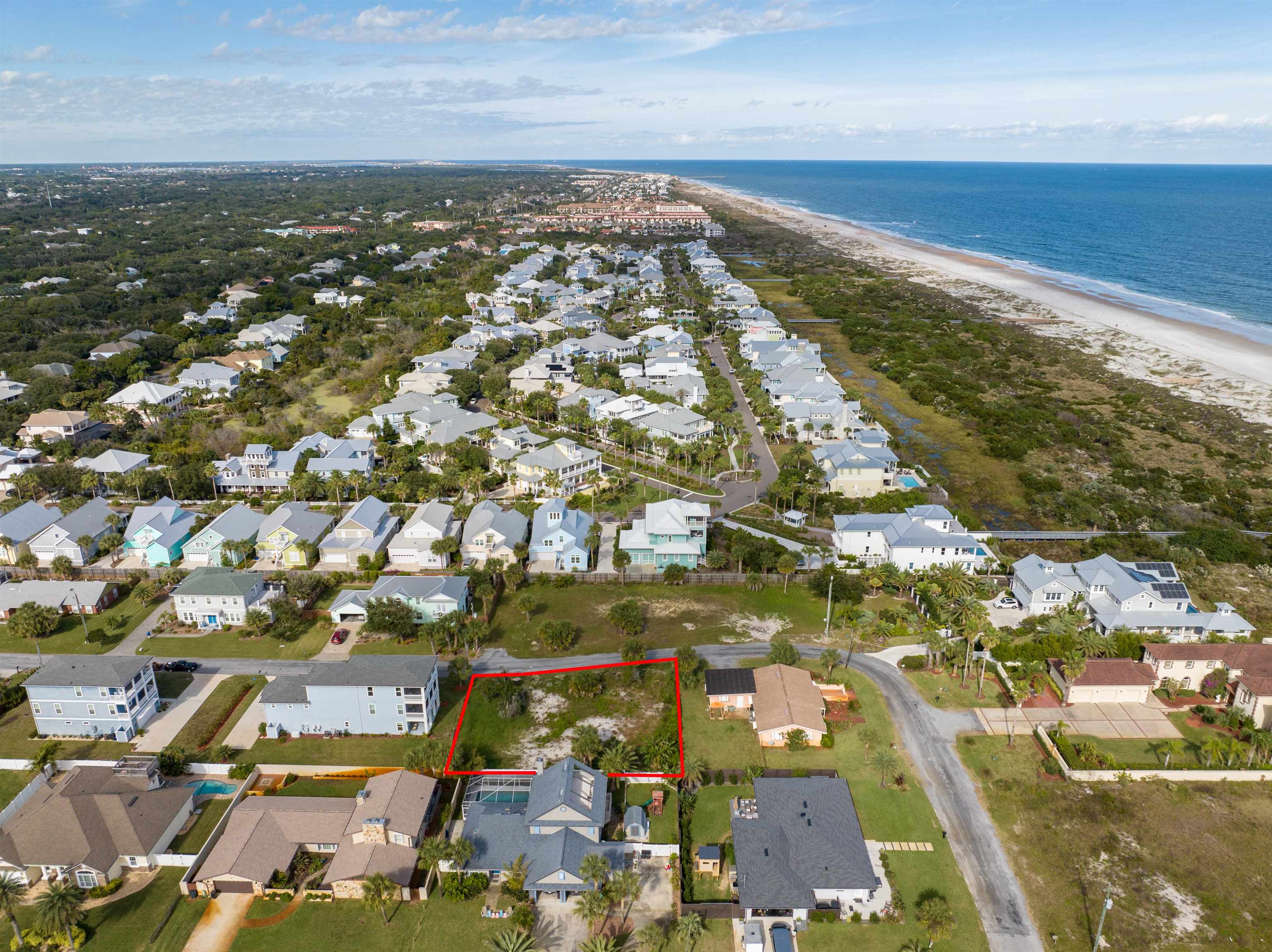 23 Oceanside Circle St. Augustine, FL 32080 - Photo 10 of 22 an aerial view of residential houses with outdoor space