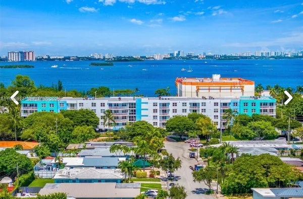 a view of lake with city view