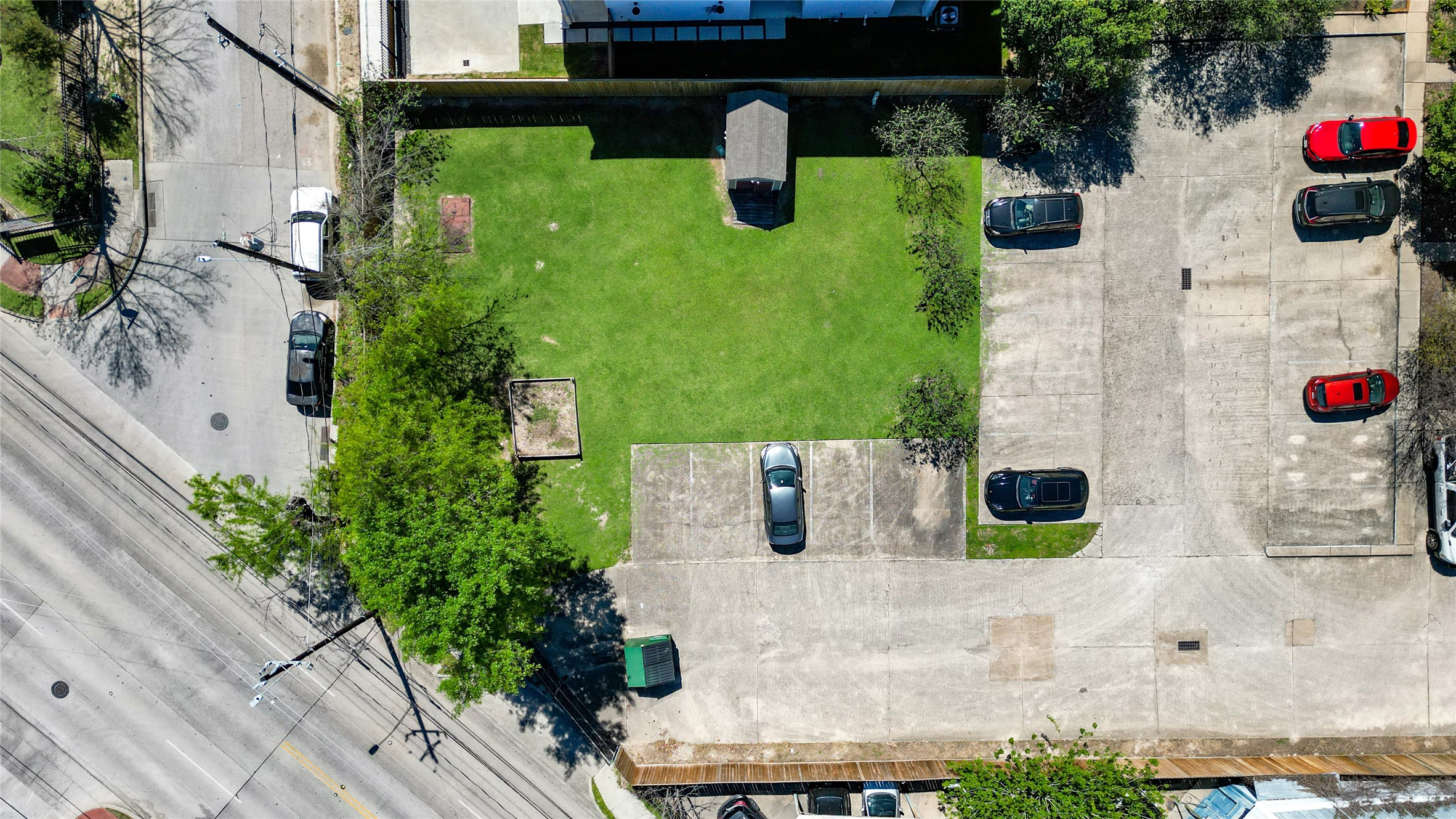 4501 North Main Street Houston, TX 77009 - Photo 3 of 12 an aerial view of a house with yard