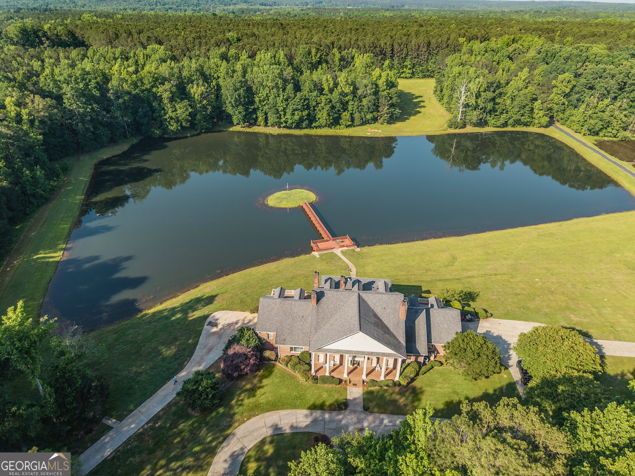 0 Doster Road, Unit 2720 Madison, GA 30650 - Photo 7 of 62 an aerial view of a house with a lake view