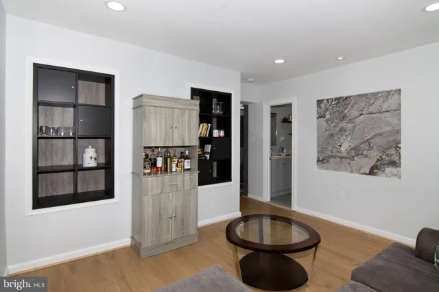 a view of a workspace with furniture