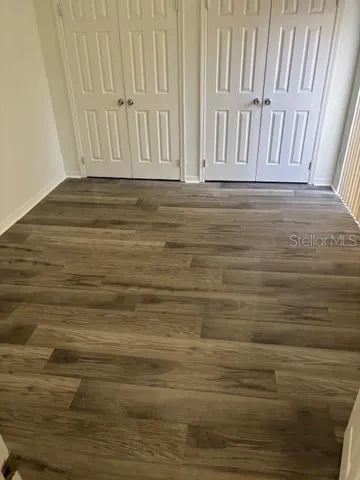 a view of wooden floor