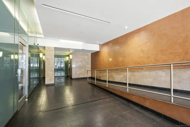 a patio with a table and chairs