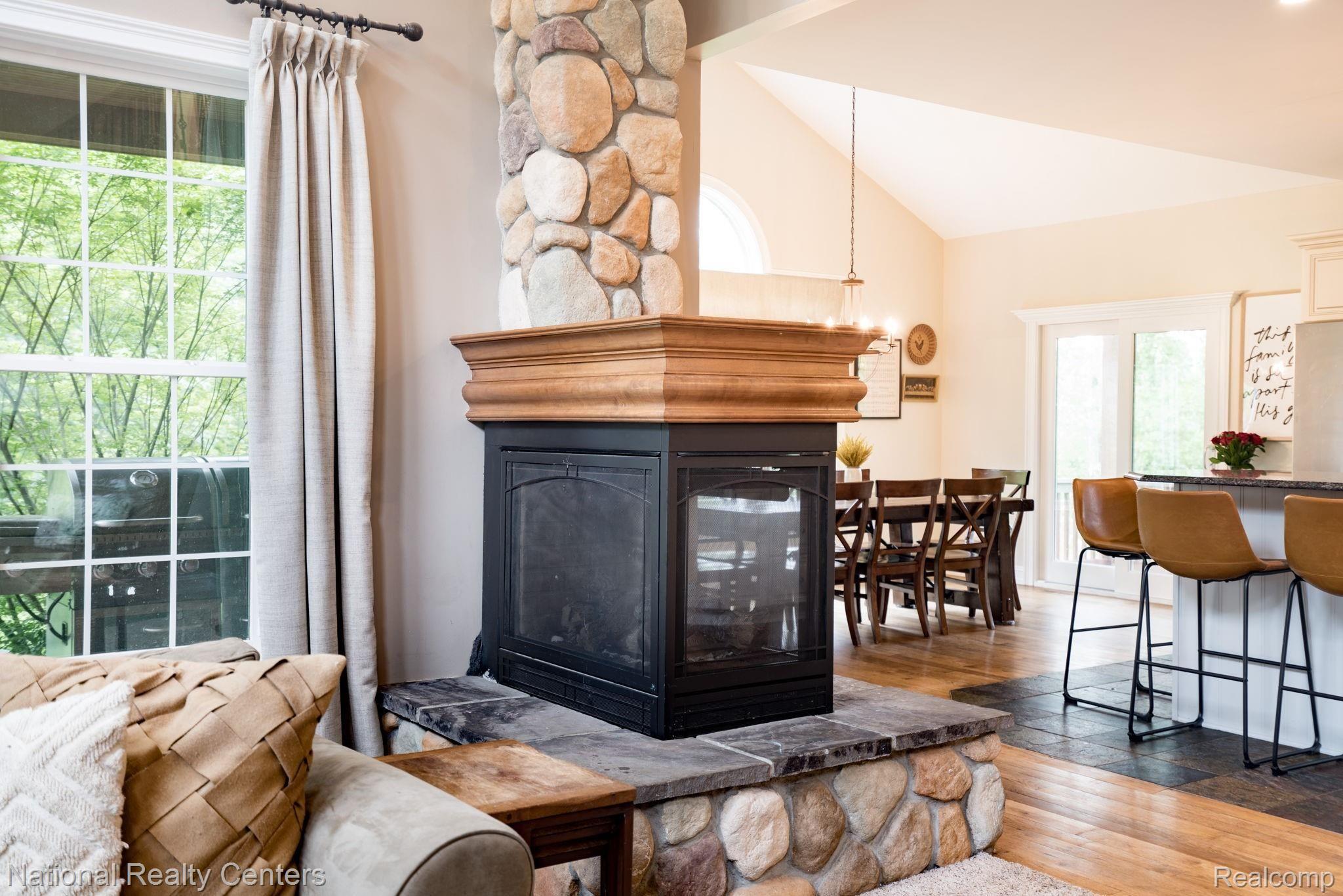 1280 Inwood Road Rochester, MI 48306 - Photo 11 of 47 Stunning fireplace