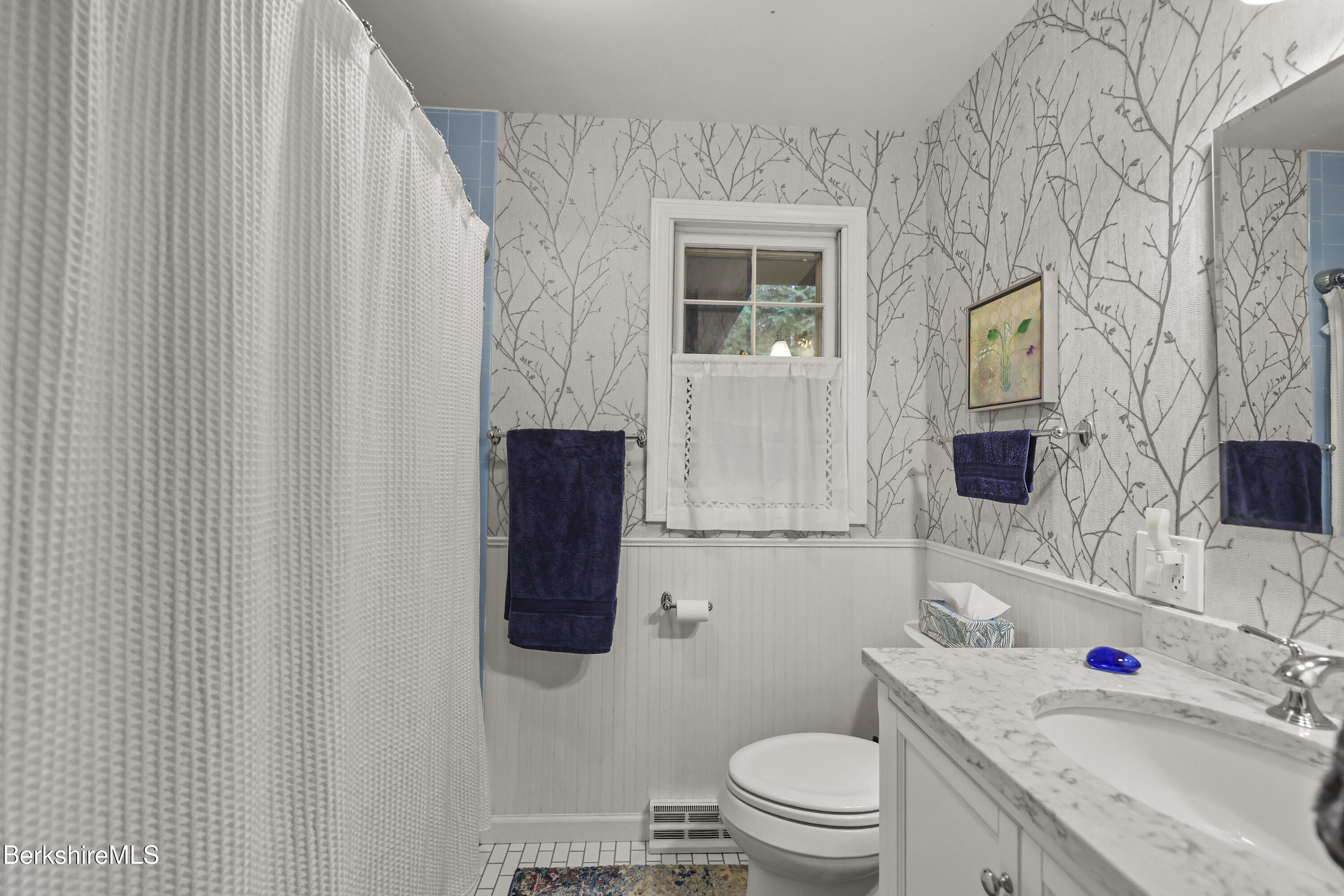 36 West Center Road West Stockbridge, MA 01266 - Photo 19 of 30 a bathroom with a sink toilet and shower