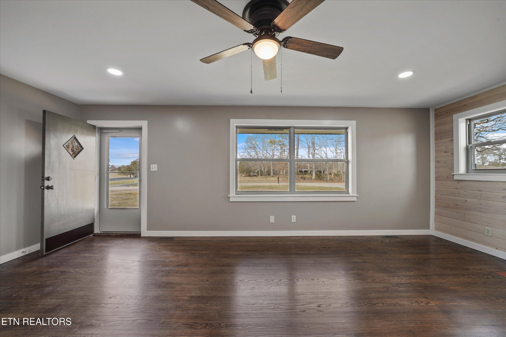 3138 Carpenters Grade Road Maryville, TN 37803 - Photo 27 of 45 a view of an empty room with window and wooden floor