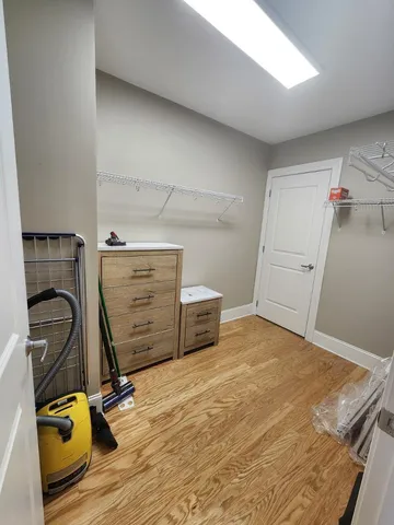 a view of a chairs and table in the patio