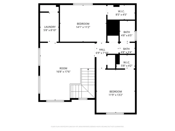 a picture of a floor plan