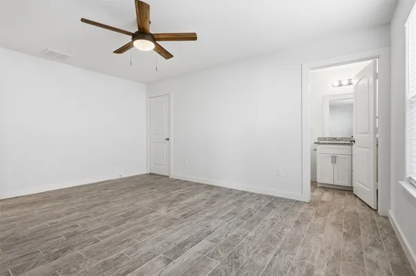 wooden floor in an empty room
