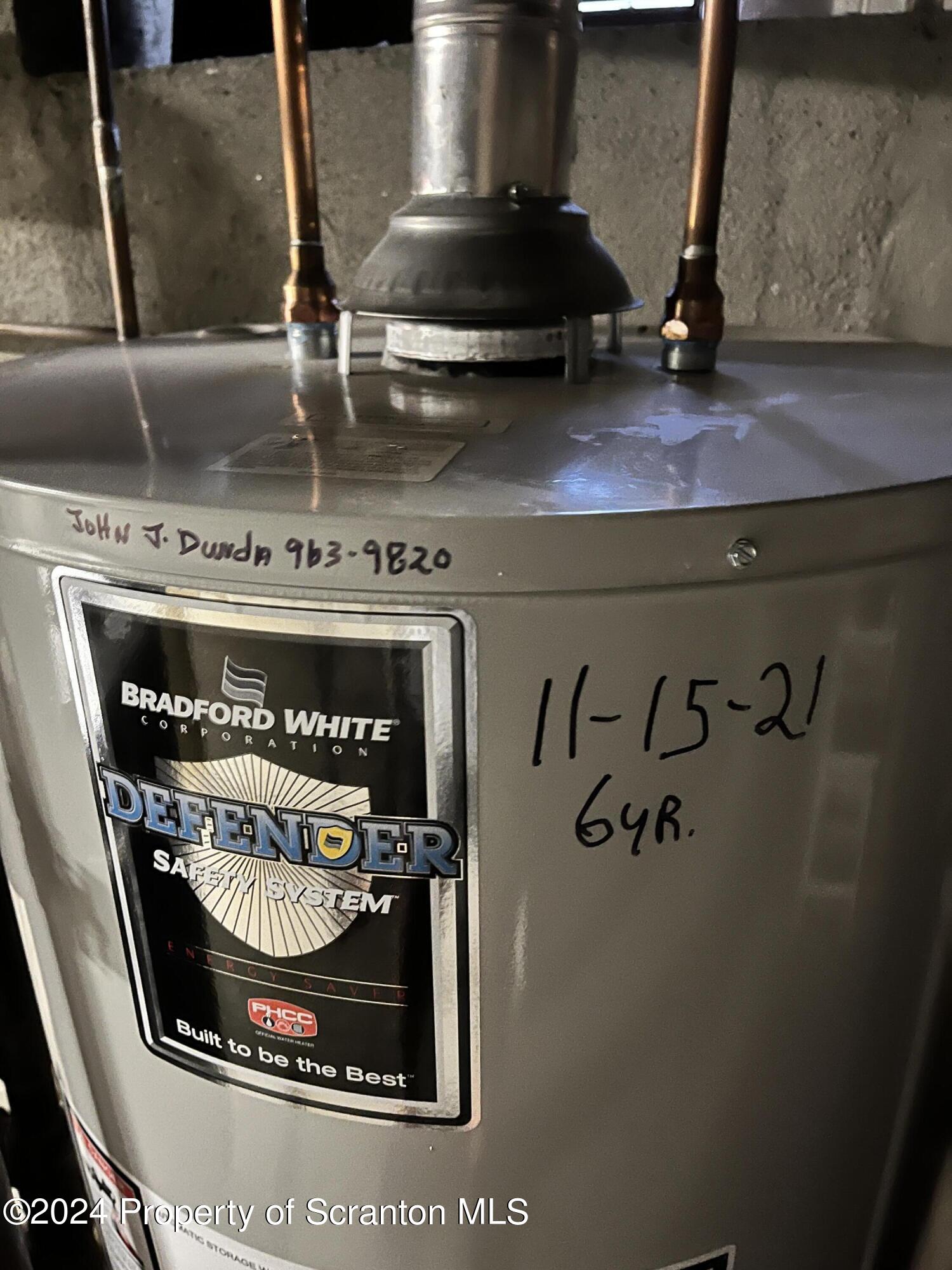 2002 Green Ridge Street Dunmore, PA 18512 - Photo 41 of 43 a view of water heater