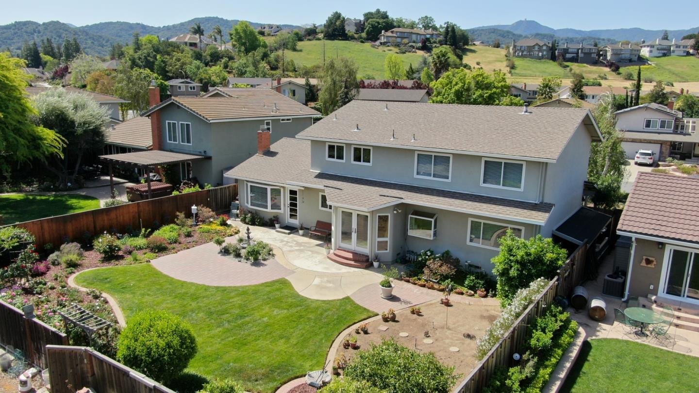 7126 Brooktree Way San Jose, CA 95120 - Photo 14 of 15 an aerial view of a house with garden