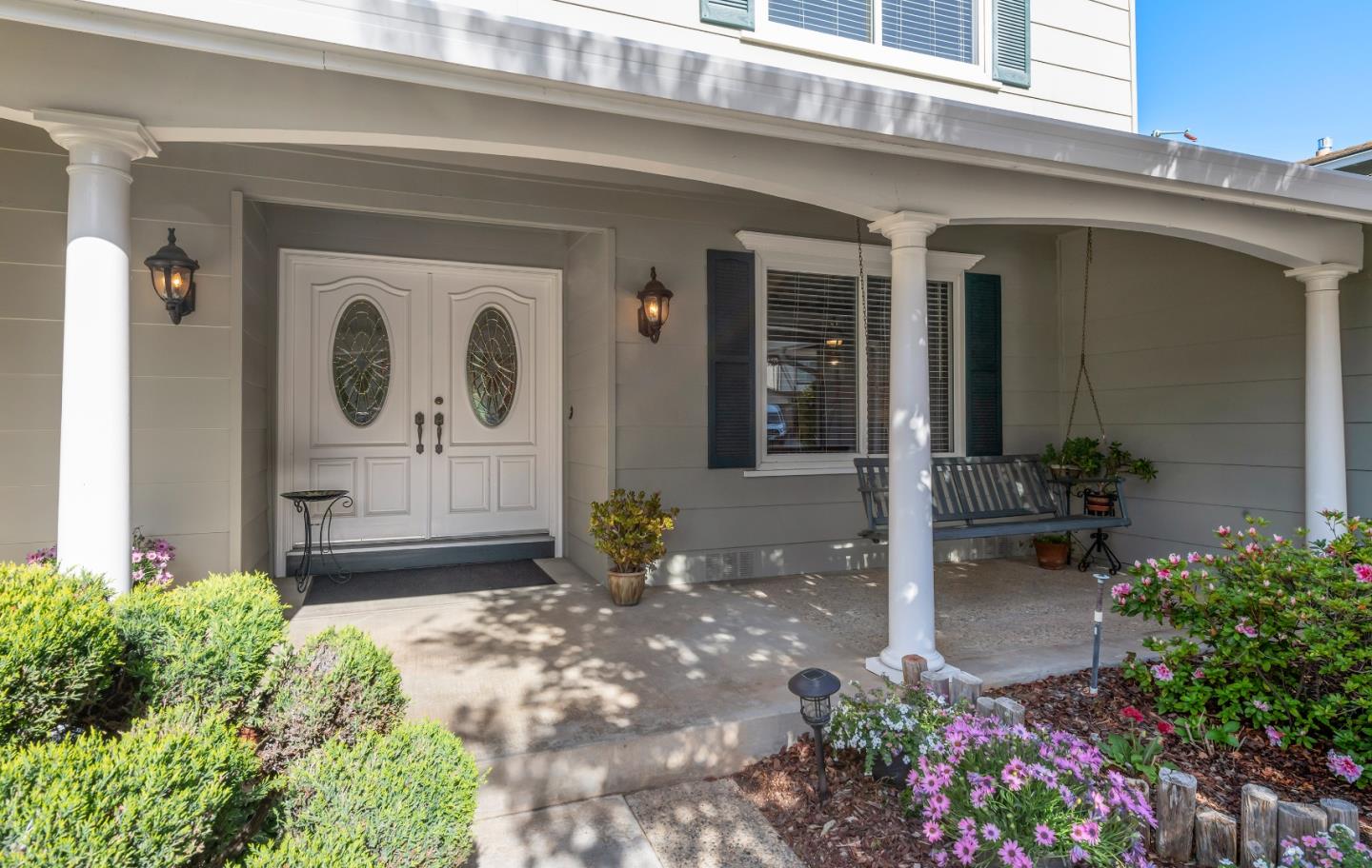 7126 Brooktree Way San Jose, CA 95120 - Photo 3 of 15 a front view of a house with a porch
